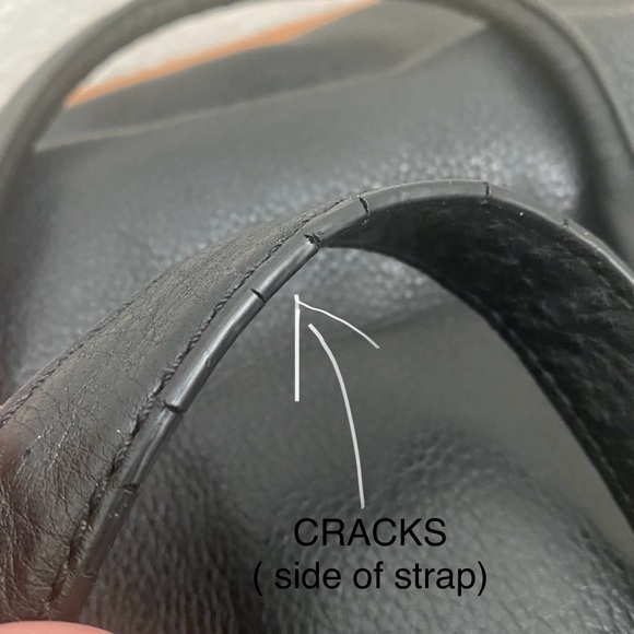 MICHAEL Michael Kors Hamilton Large Black Pebbled Leather Satchel Shoulder Bag - Picture 15 of 16